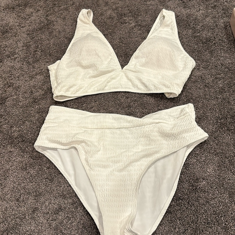 White two piece